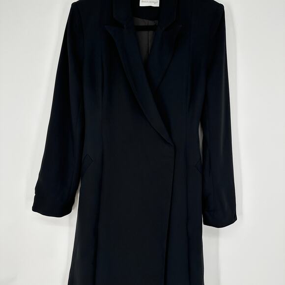 Emilia George Marie Blazer Transitional Maternity Knee Length Shirt Dress XS - Picture 7 of 11